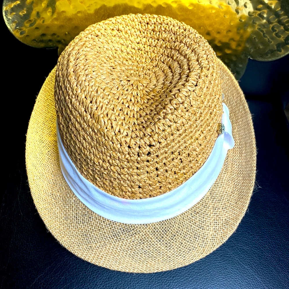 Wicker Fedora Hat